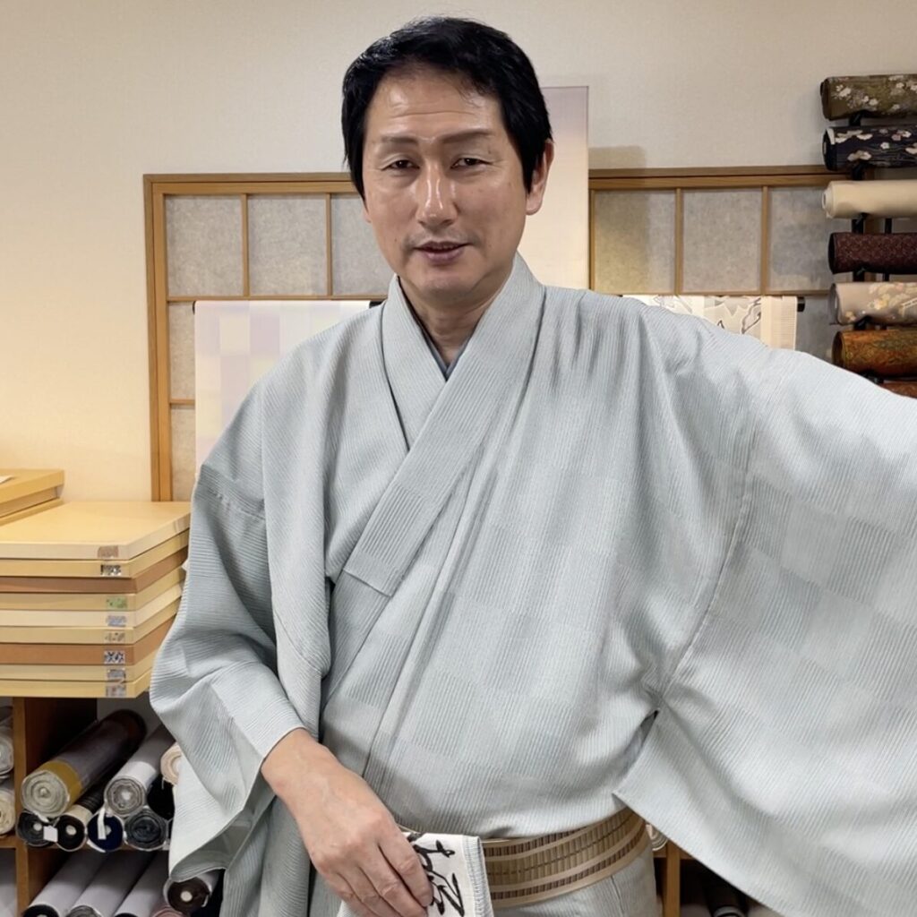 ちりめんお召 単衣着物 単衣 お召（柳条ちりめん） | いと善呉服の着物お役立ちサイト